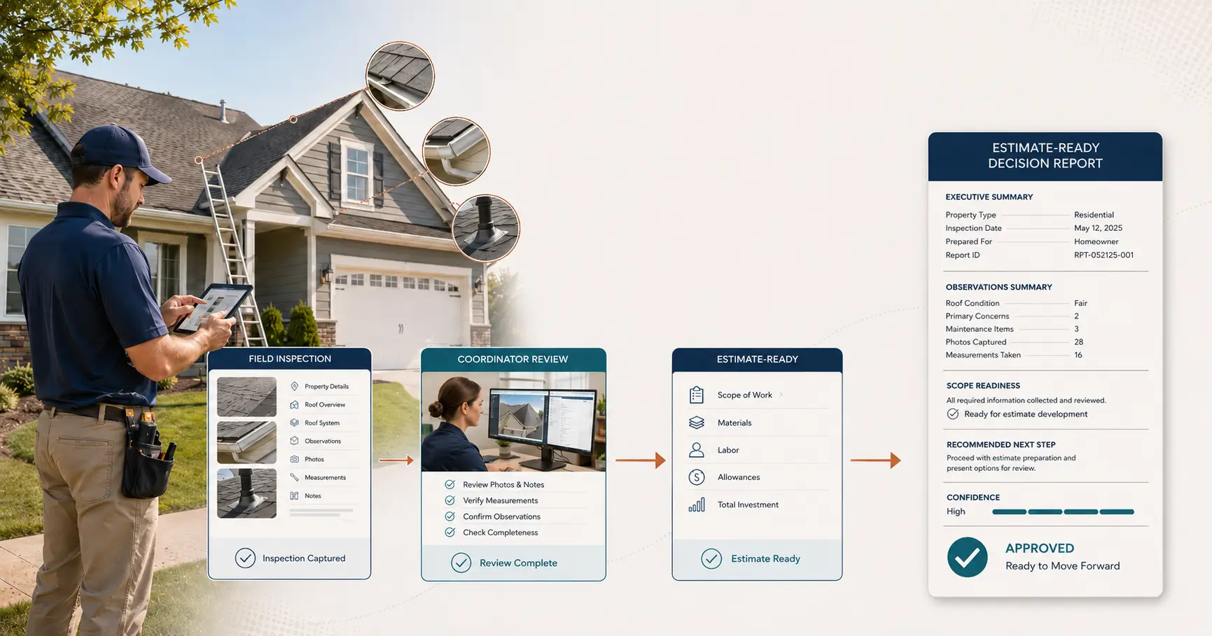Measured Change Roofing Case Study